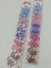 Figürlü Lastik Toka 10Çift (Çift:15TL)