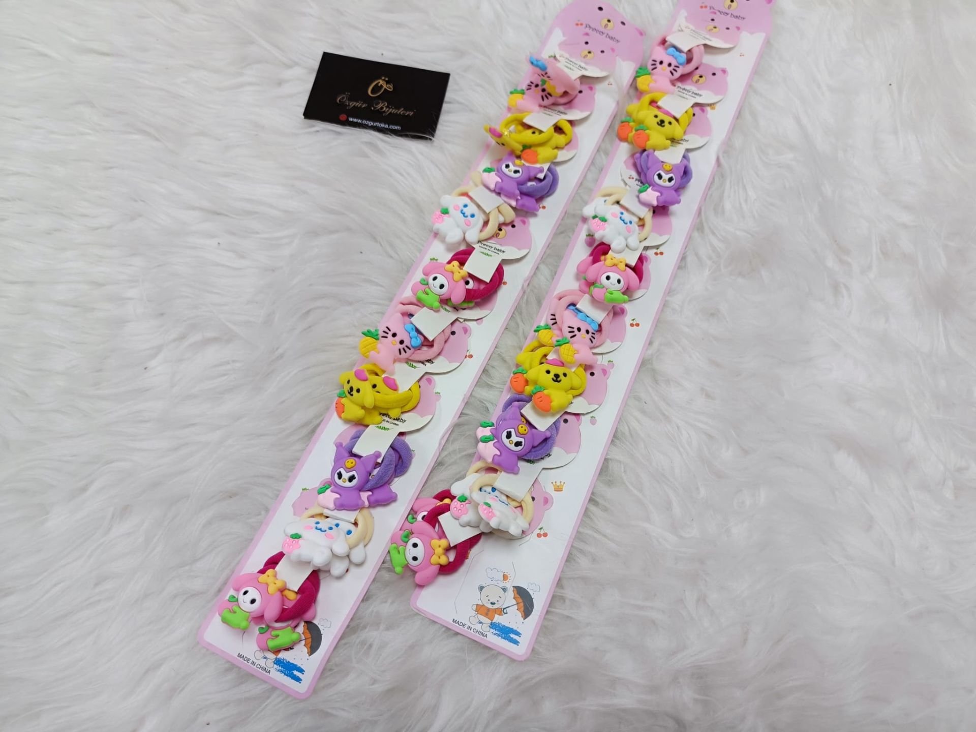 Figürlü Lastik Toka 10 Çift (Çift:10TL)