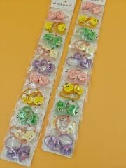 Figürlü Lastik Toka 10Çift (Çift:12.5TL)