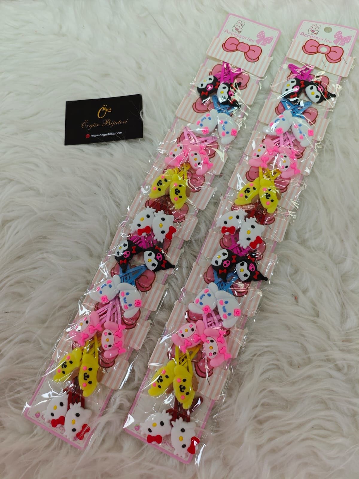 Figürlü Çıtçıt Toka 10 Kart (Kart:10TL)