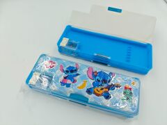 Kalemtıraşlı 2 Kapaklı Kalemlik