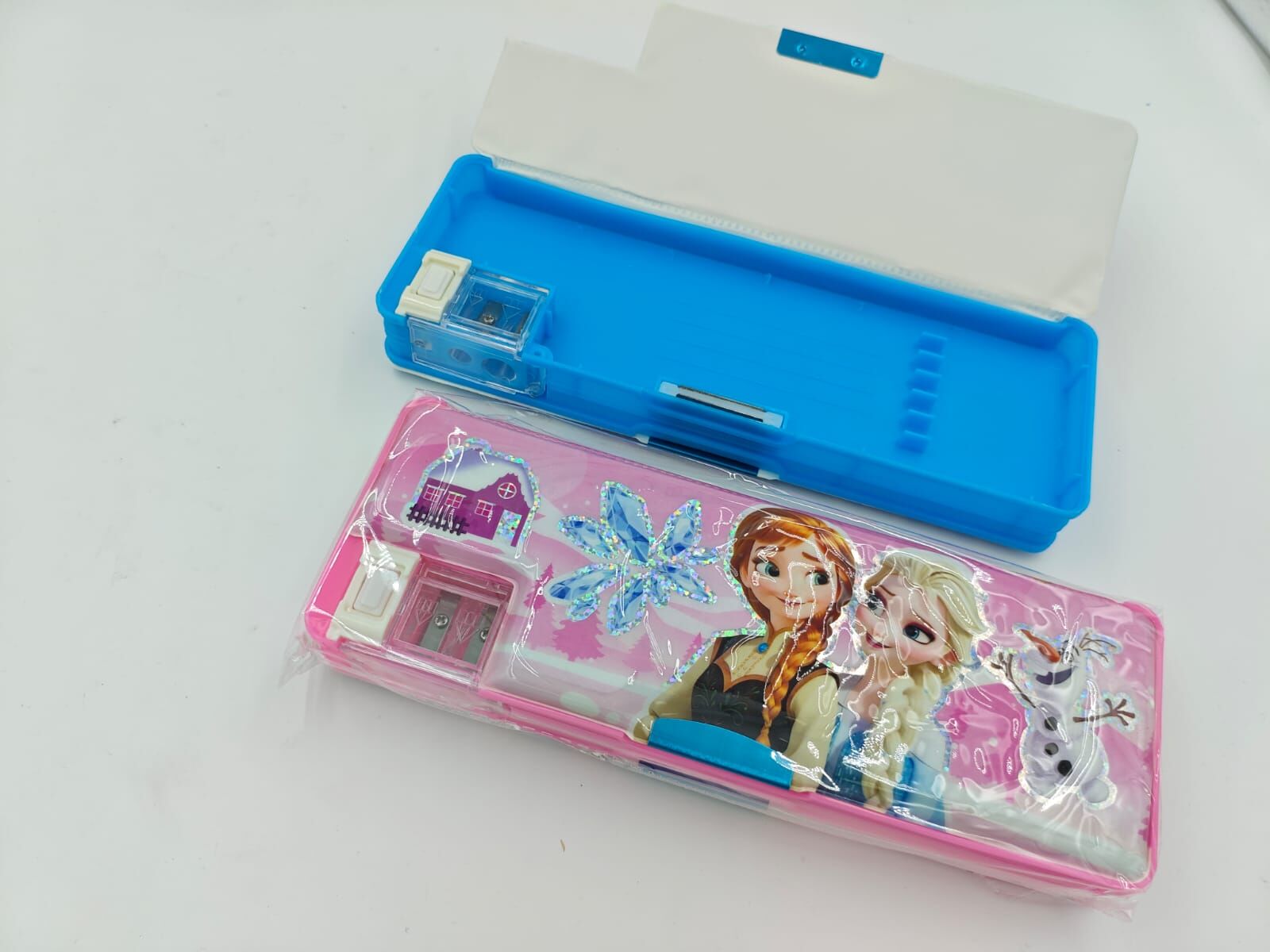 Kalemtıraşlı 2 Kapaklı Kalemlik