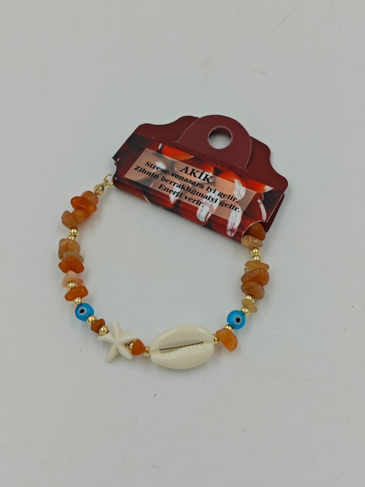 Doğal Taş Bileklik 12li (Adet:25TL)