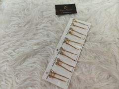 Taşlı Pens Toka 12 Çift (Çift:20TL)