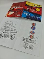 Sticker-Maske-Boyama Kitabı 20li (Adet:15TL)