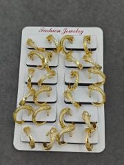 14K Küpe 12Çift (Çift:75TL)