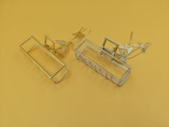 Büyük Boy Sallantılı Metal Mandal Toka 12li (Adet:40TL) 11CM
