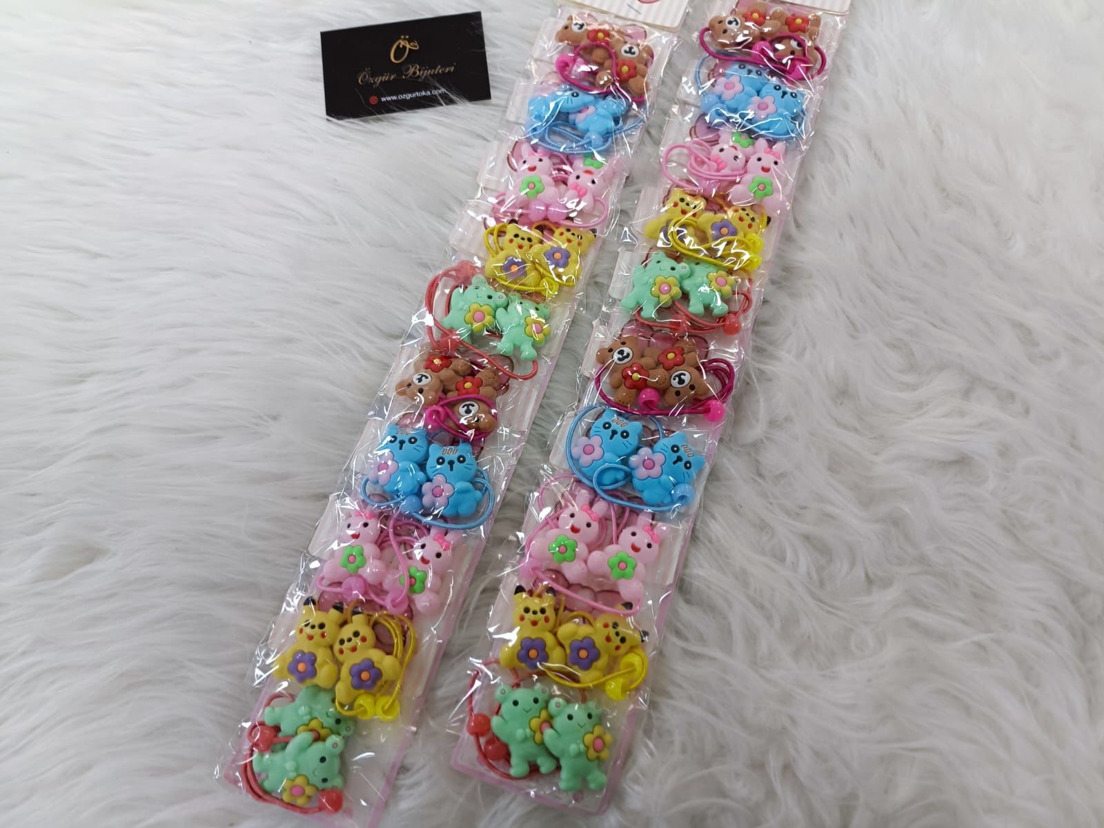 Figürlü Lastik Toka 10 Çift (Çift:10TL)