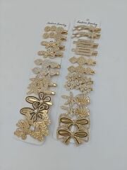 Taşlı Pens Toka 12Çift (Çift:20TL)