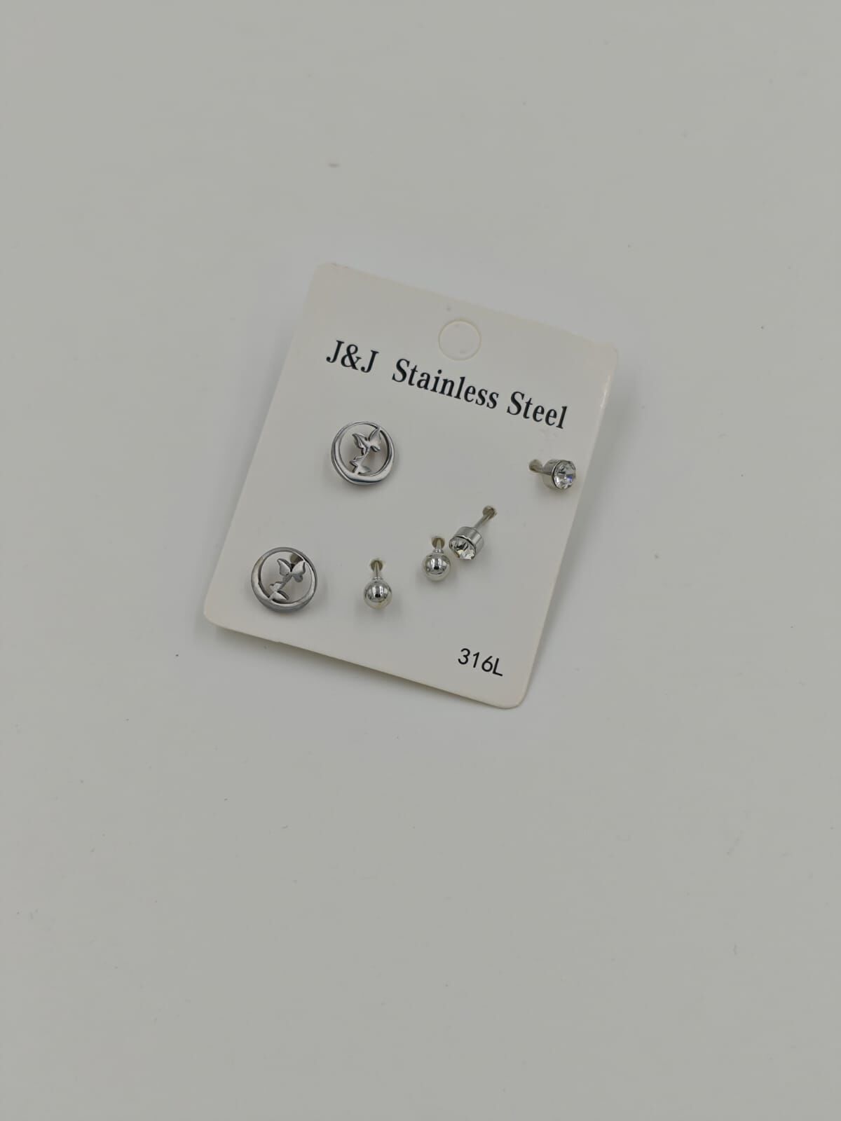 Çelik Set Küpe 12li (Adet:25TL)