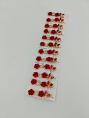 Çiçek Pens Toka 12Çift (Çift:25TL)
