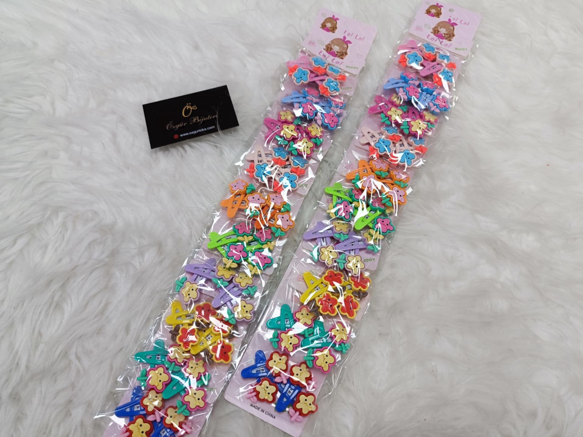 Figürlü Çıtçıt Toka 10 Çift (Çift:10TL)