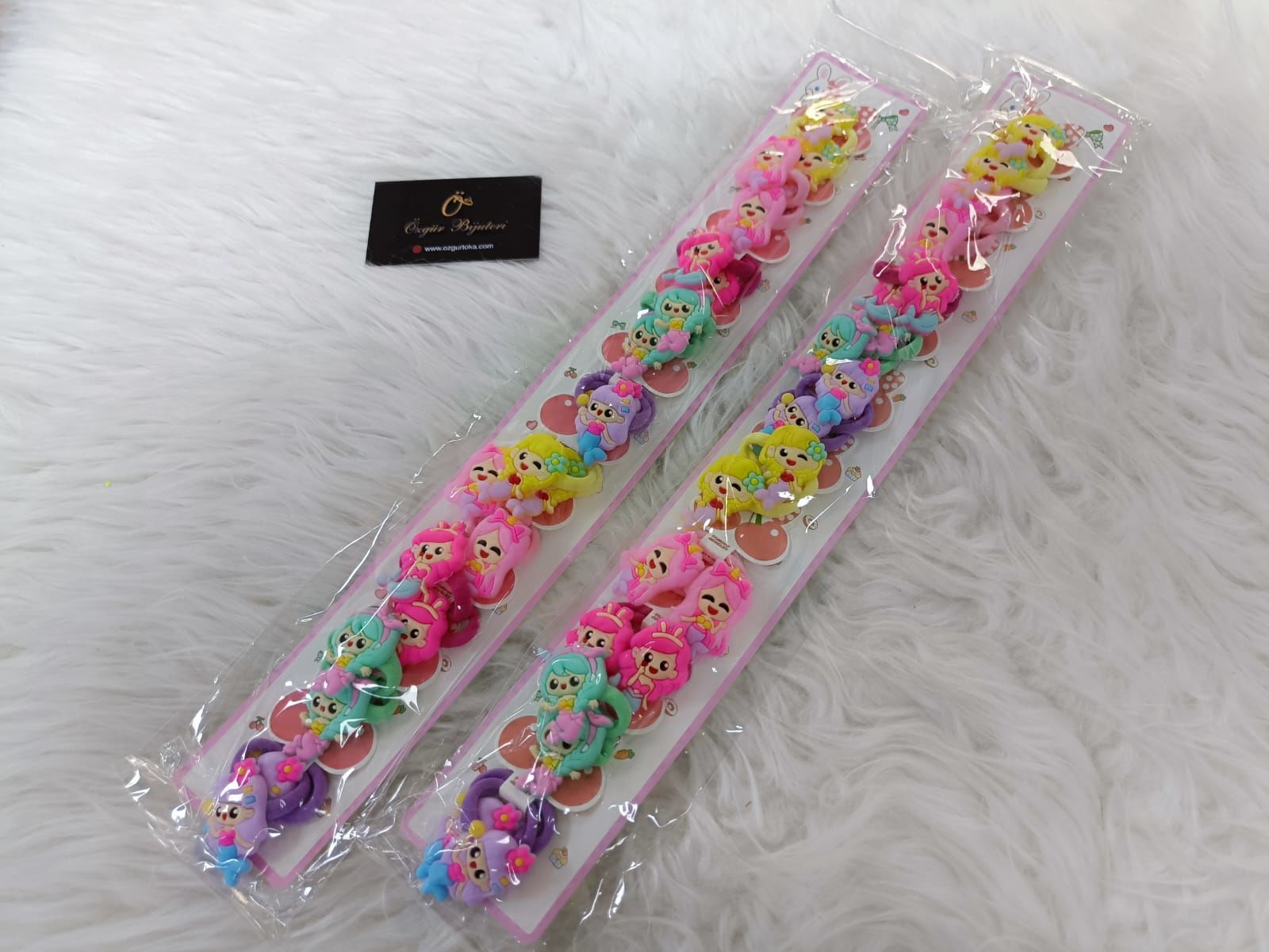 Figürlü Lastik Toka 10 Çift (Çift:10TL)