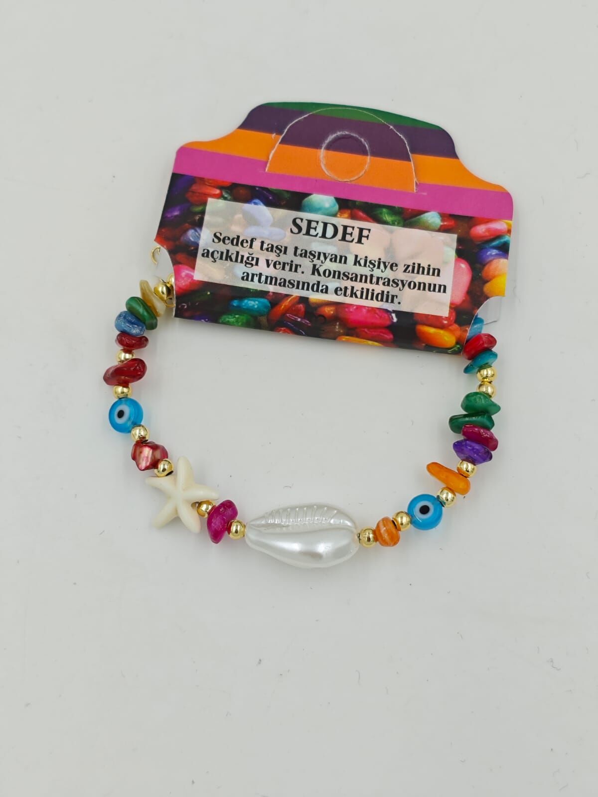 Doğal Taş Bileklik 12li (Adet:25TL)