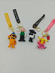 Büyük Boy Silikon Anahtarlık 12li (Adet:30TL)