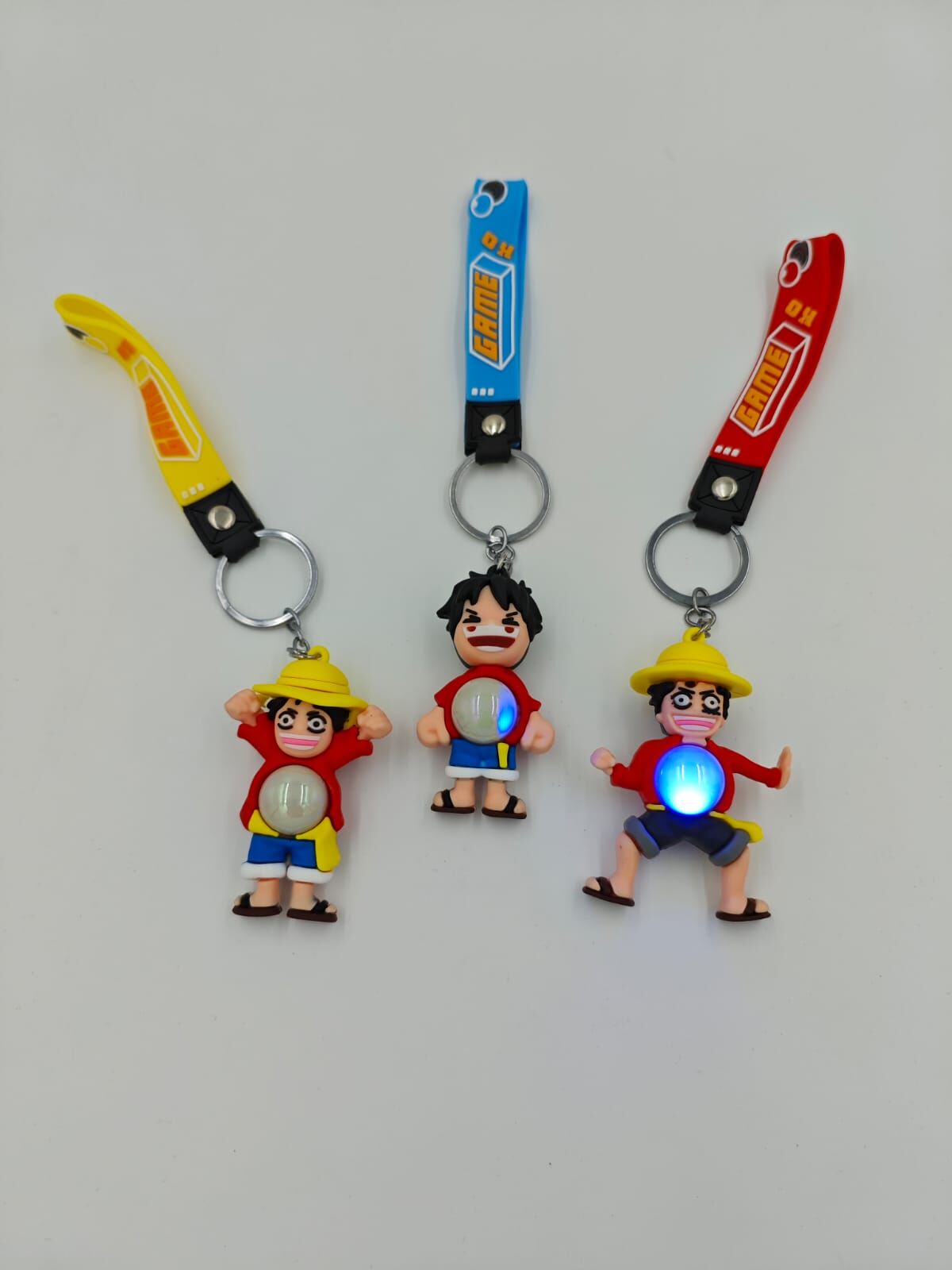 Işıklı Silikon Anahtarlık 12li (Adet:27.5TL)