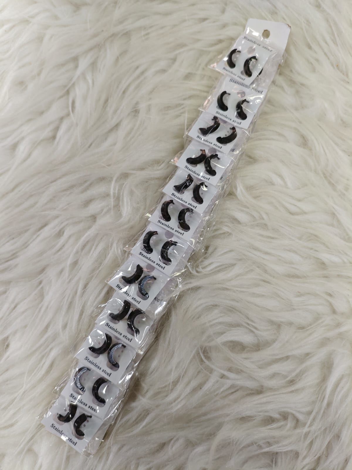 Çelik Küpe 12Çift (Çift:25TL)