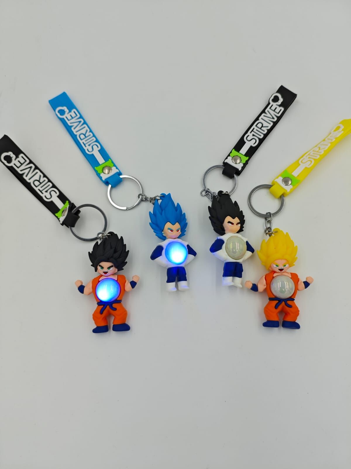 Işıklı Silikon Anahtarlık 12li (Adet:27.5TL)