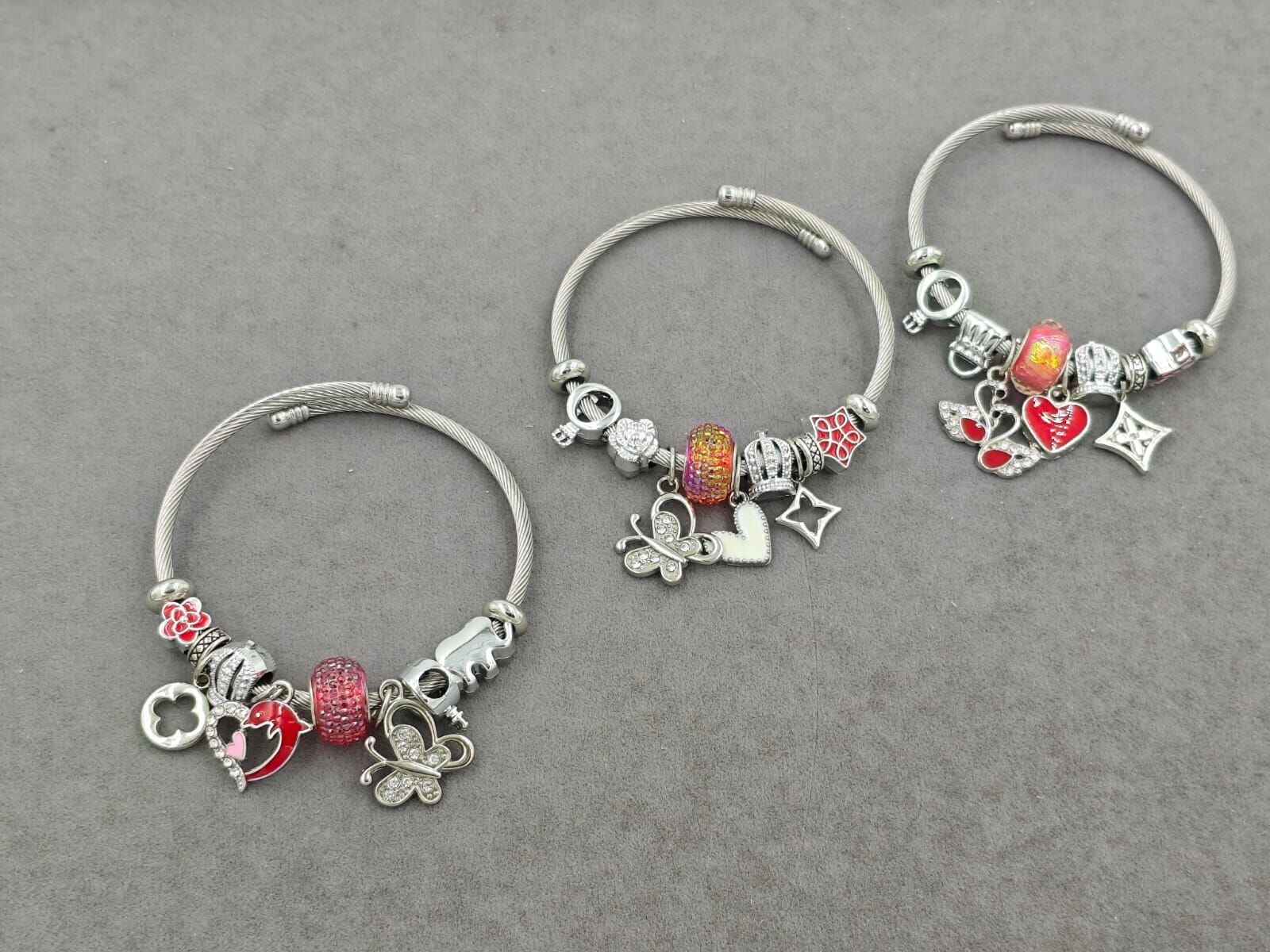 Çelik Bileklik 12li (Adet:60TL)