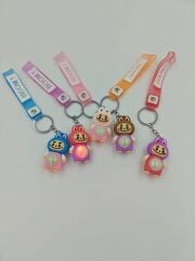 Işıklı Silikon Anahtarlık 12li (Adet:27.5TL)