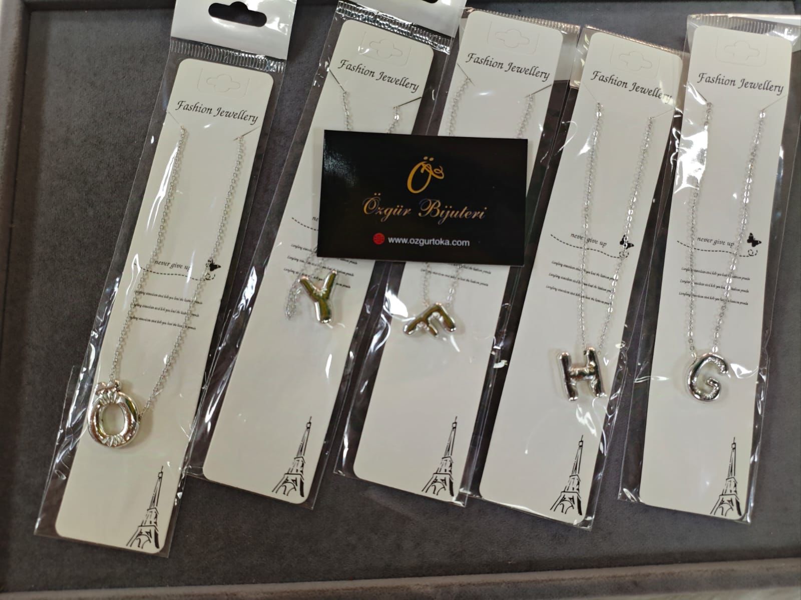 Harf Kolye 36 lı (Adet:15TL)