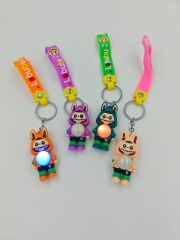 Işıklı Silikon Anahtarlık 12li (Adet:27.5TL)