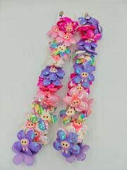 Figürlü Lastik Toka 10Çift