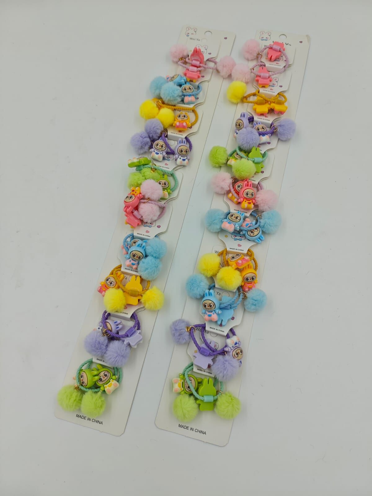 Figürlü Lastik Toka 10Çift