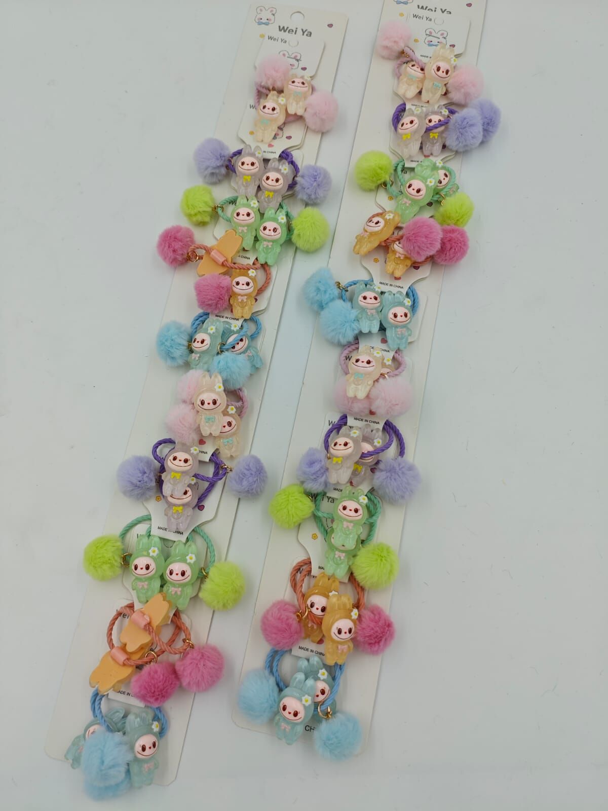 Figürlü Lastik Toka 10Çift