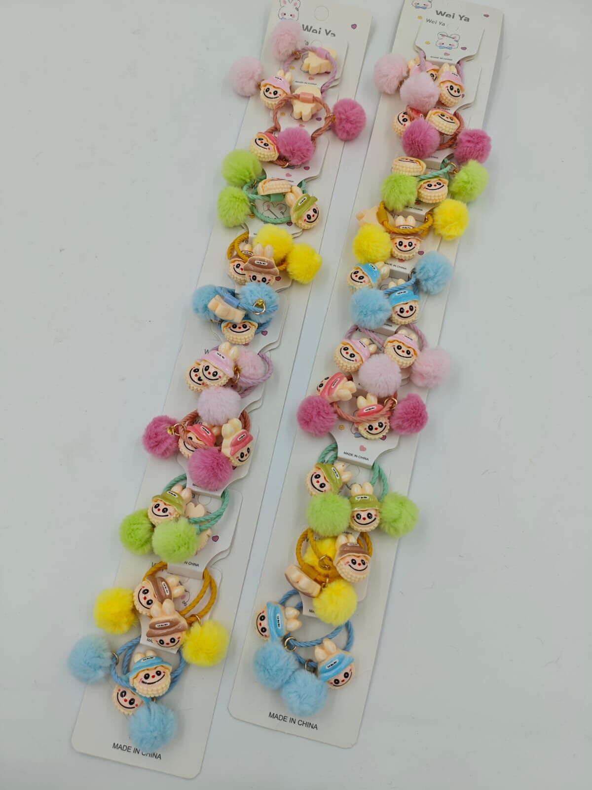 Figürlü Lastik Toka 10Çift