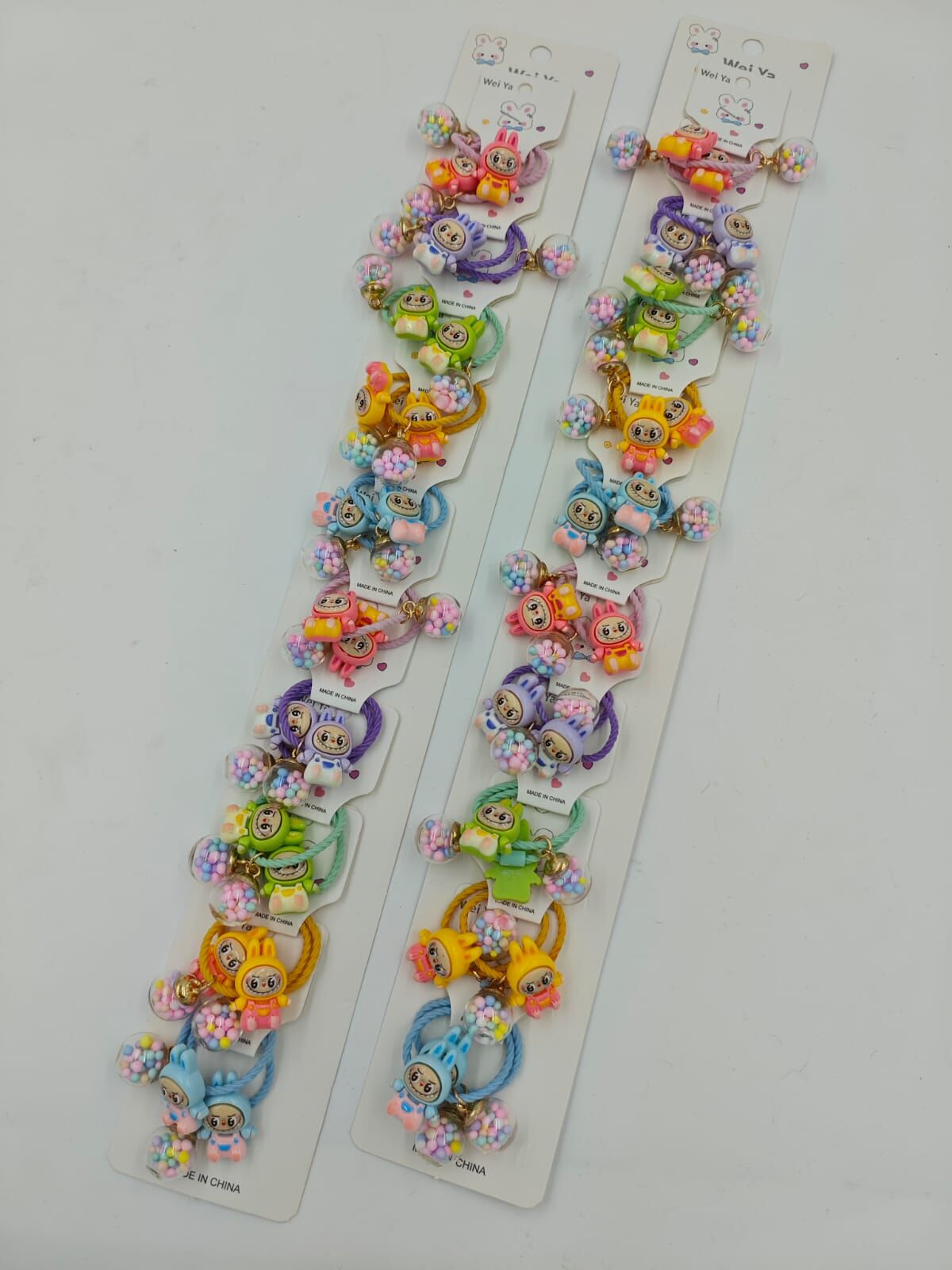 Figürlü Lastik Toka 10Çift