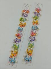 Figürlü Lastik Toka 10Çift