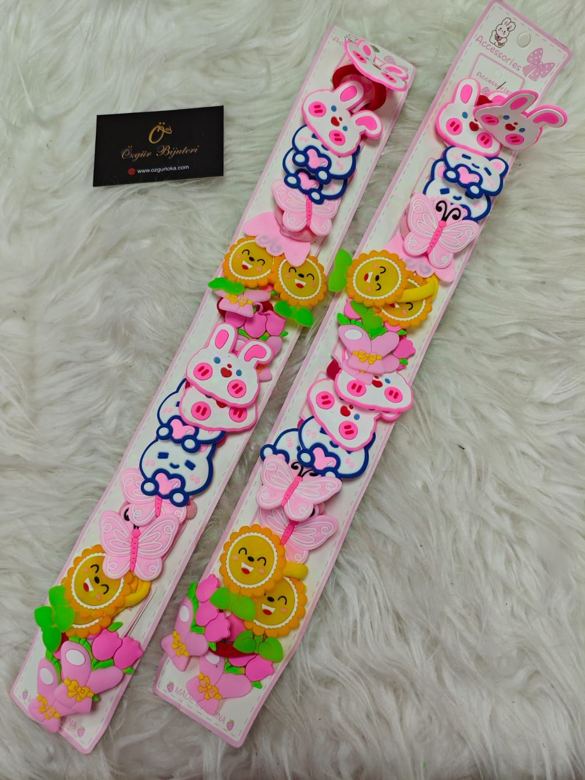 Figürlü Lastik Toka 10 Çift (Çift:10TL)