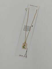 Çelik Kolye 12li (Adet:50TL)