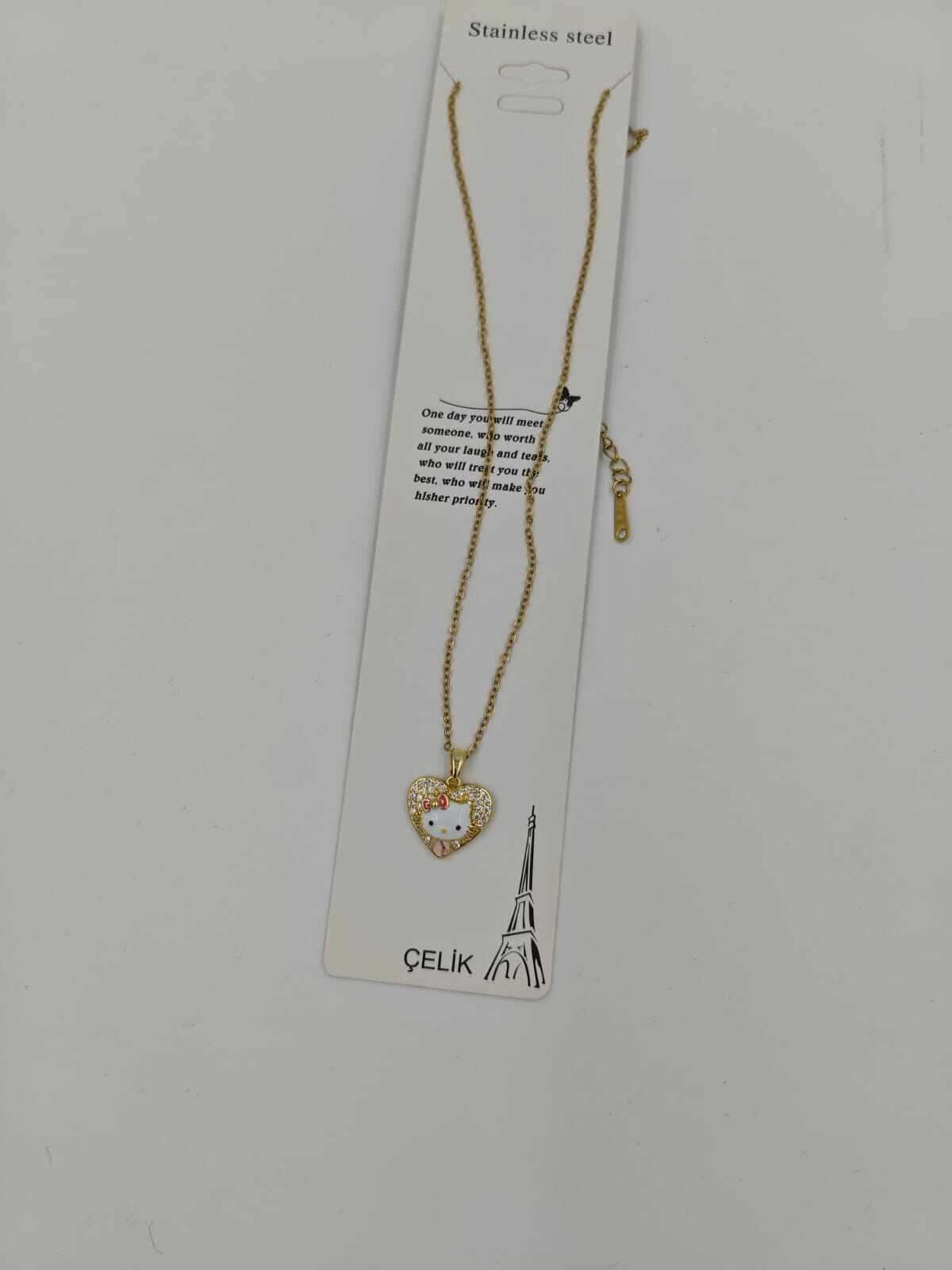 Çelik Kolye 12li (Adet:50TL)