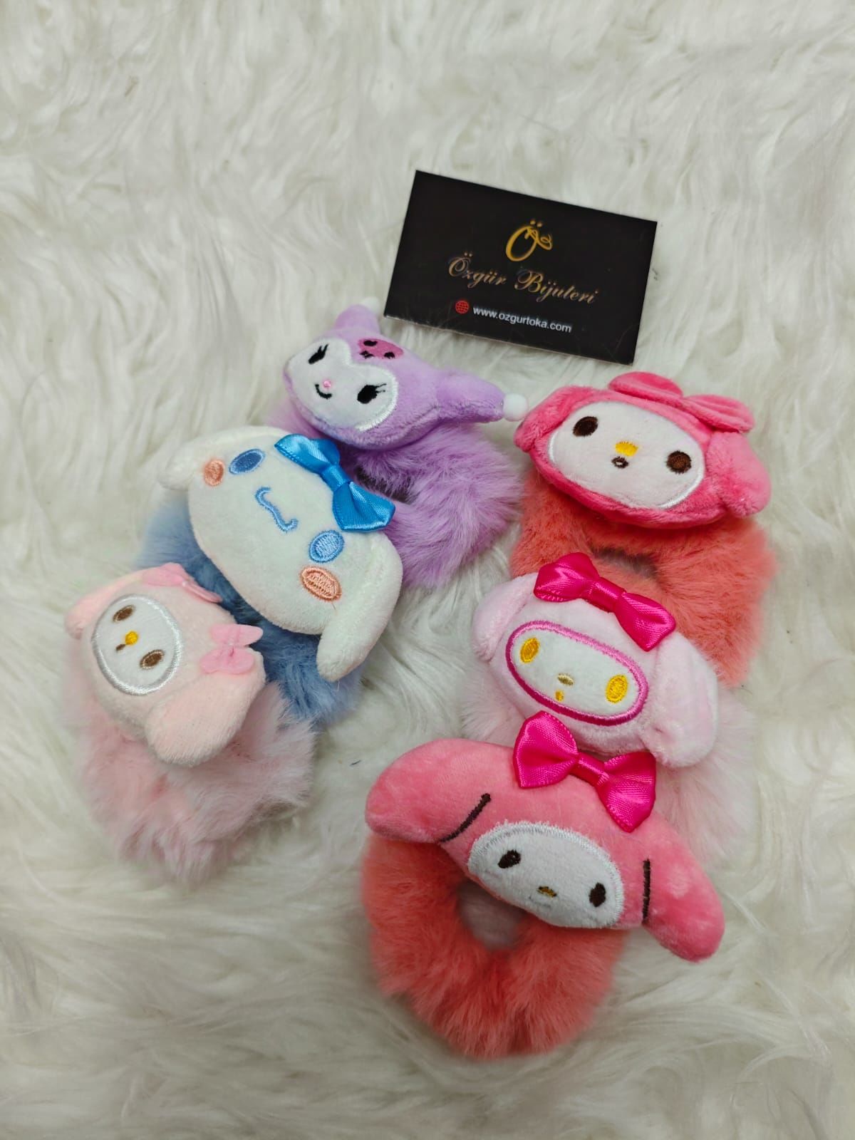 Peluş Simit Toka 12li (Adet:20TL)