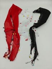 Boncuklu Fular 12li (Adet:25TL)