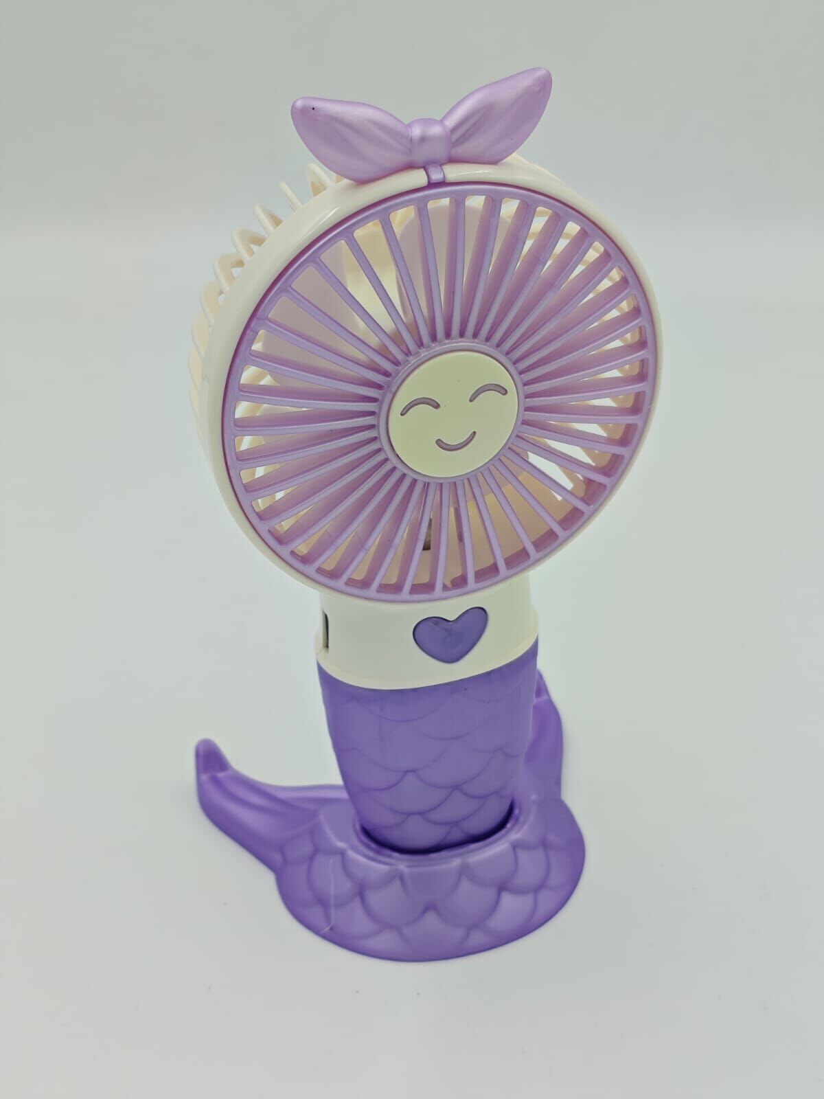 Şarjlı Mini Fan 2 Aşamalı Işıklı