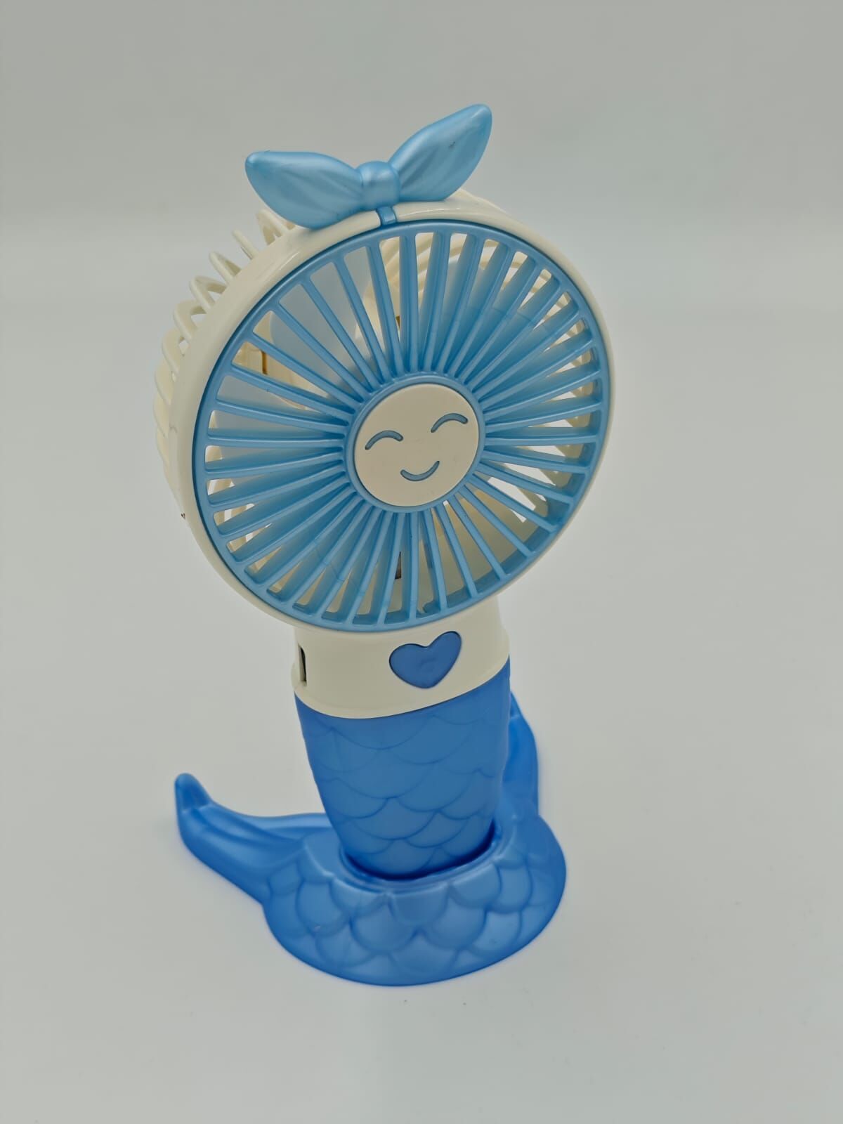 Şarjlı Mini Fan 2 Aşamalı Işıklı
