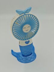 Şarjlı Mini Fan 2 Aşamalı Işıklı