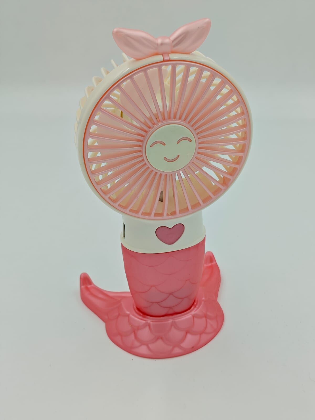 Şarjlı Mini Fan 2 Aşamalı Işıklı