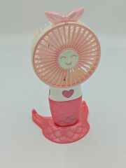 Şarjlı Mini Fan 2 Aşamalı Işıklı