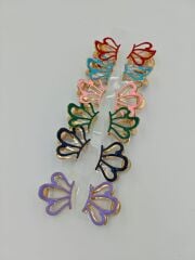 Renkli Metal Mandal Toka 12li (Adet:20TL)