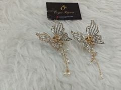 Taşlı Kelebek Mandal Toka 12li (Adet:50TL)