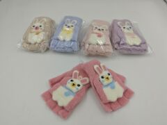 Peluş Eldiven 12li (Adet:125TL) (3-6 Yaş)