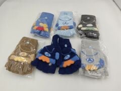 Peluş Eldiven 12li (Adet:125TL) (7-10 Yaş)