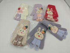 Peluş Eldiven 12li (Adet:125TL) (7-10 Yaş)