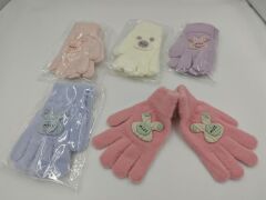 Peluş Eldiven 12li (Adet:125TL) (3-6 Yaş)