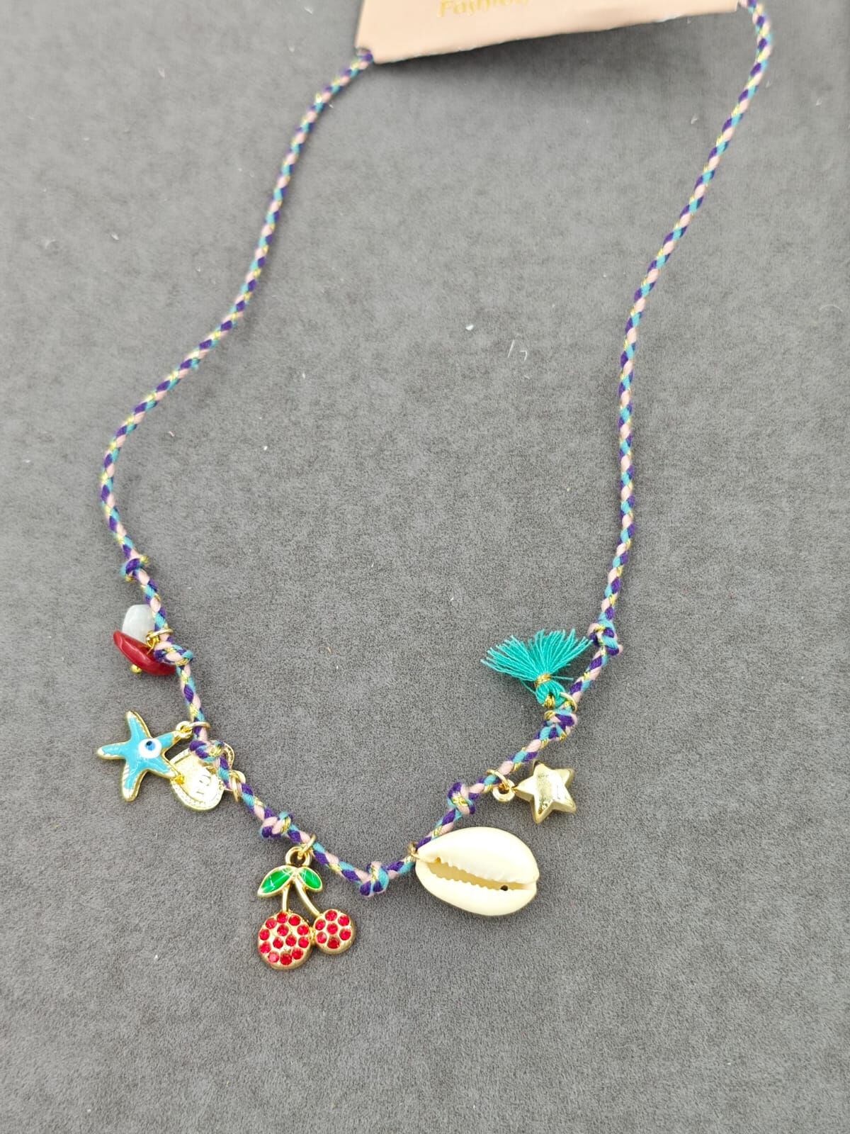 Charm Kolye 6lı (Adet:50TL)