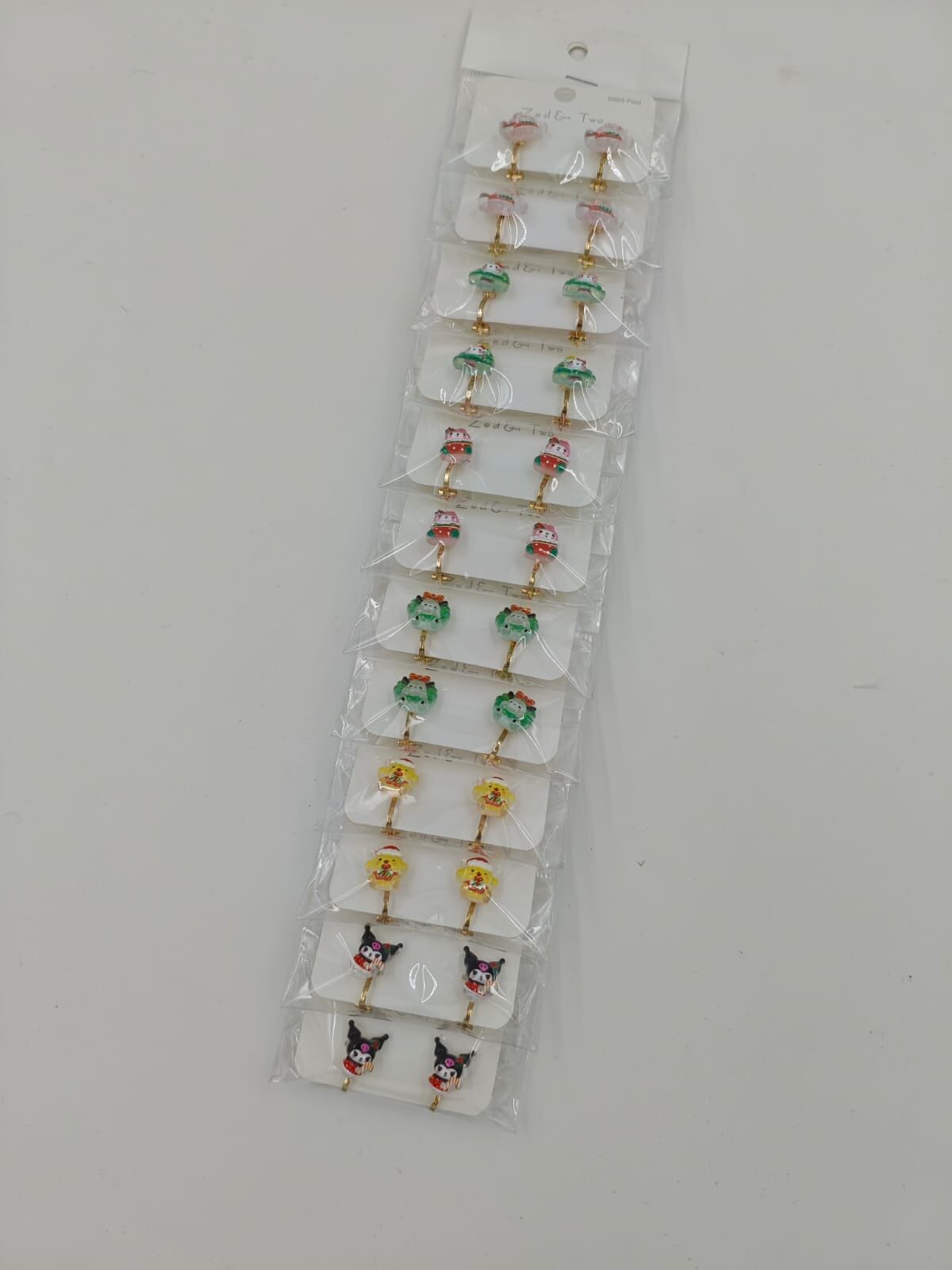 Sıkıştırma Çocuk Küpesi 12Çift (Çift:35TL)